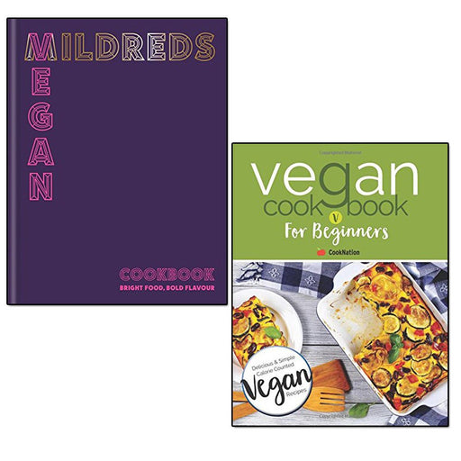 mildreds vegan cookbook [hardcover] and vegan Cookbook  2 books collection set - The Book Bundle