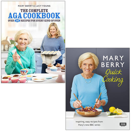 The Complete Aga Cookbook & Mary Berry’s Quick Cooking 2 Books Collection Set - The Book Bundle