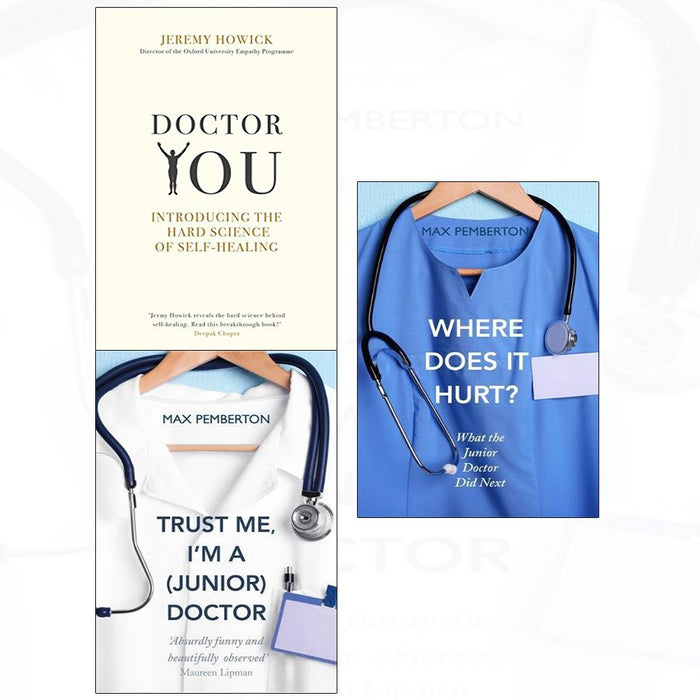 Doctor you and where does it hurt and trust me 3 books collection set - The Book Bundle