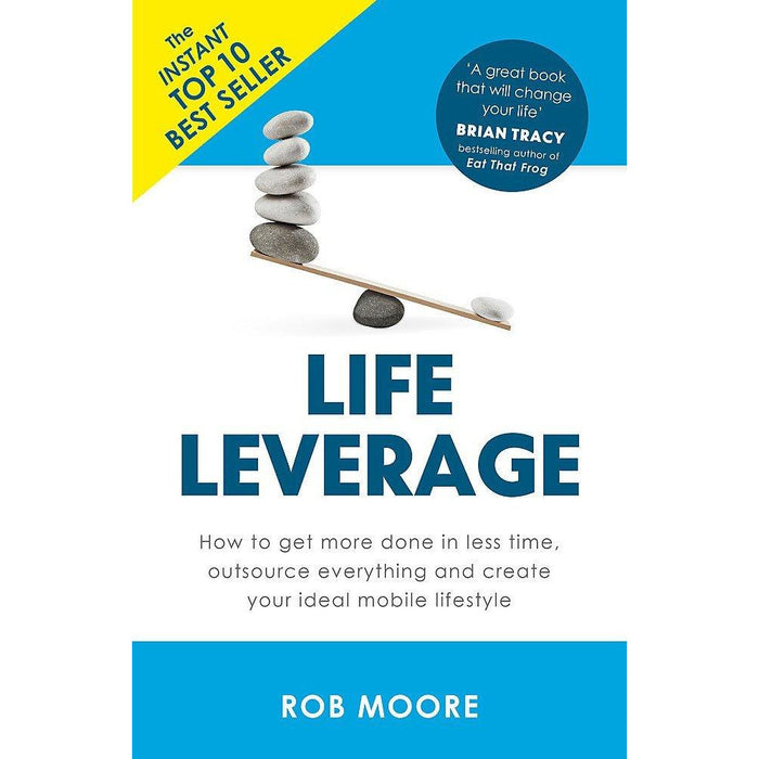 The Total Money Makeover [Hardcover], Money Master The Game, Money Know More Make More Give More, Life Leverage 4 Books Collection Set - The Book Bundle