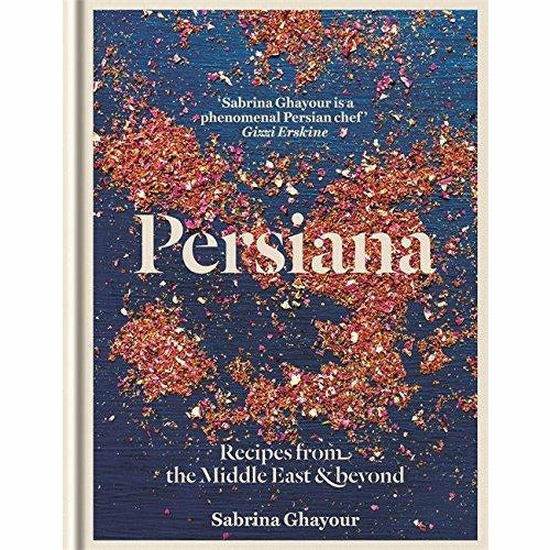 Sirocco and Persiana 2 Books collection set by Sabrina Ghayour, hardcover non-fiction books with colorful covers displayed side by side.