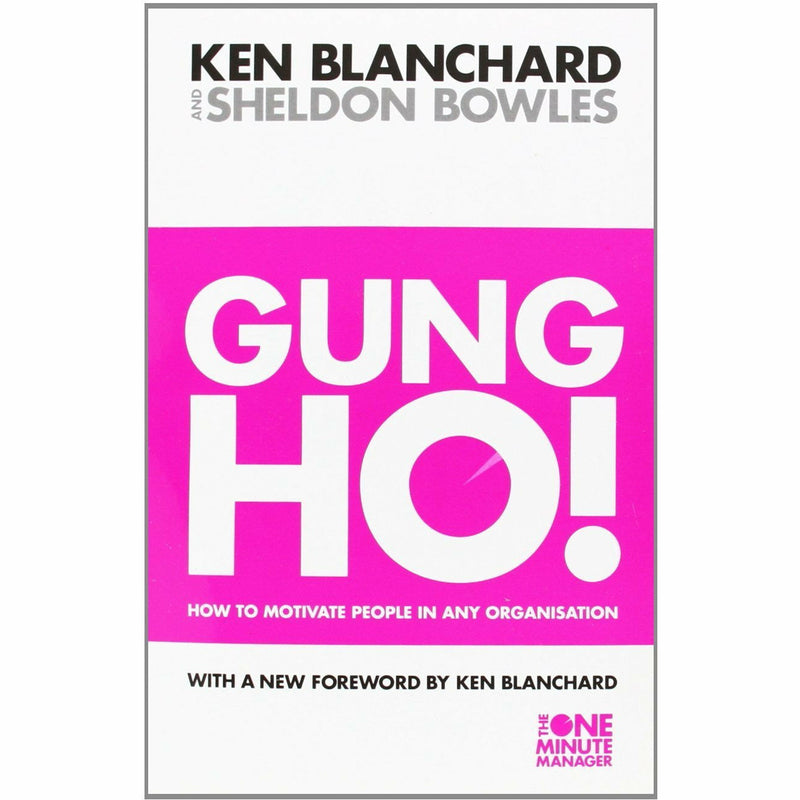 mindset with muscle,gung ho! and the new one minute manager 3 books collection set - The Book Bundle
