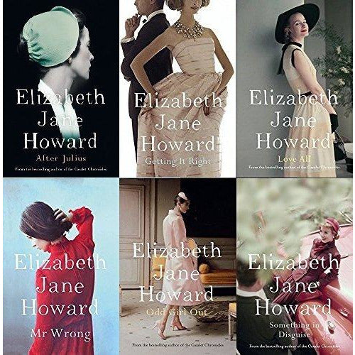 Elizabeth Jane Howard 6 Book set After Julius / Getting It Right / Love All / Mr Wrong / Odd Girl Out / Something In Disguise - The Book Bundle