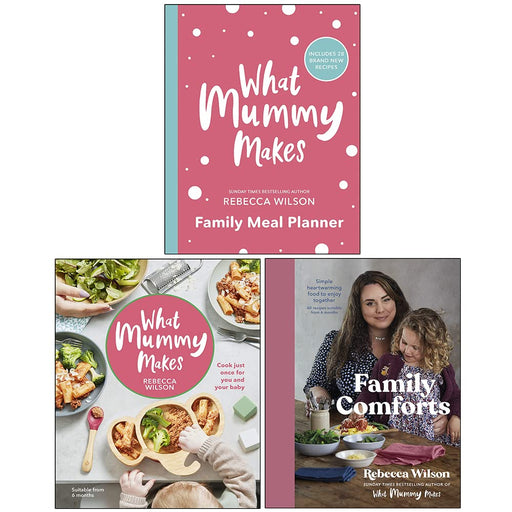 Rebecca Wilson What Mummy Makes Collection 3 Books Set - The Book Bundle