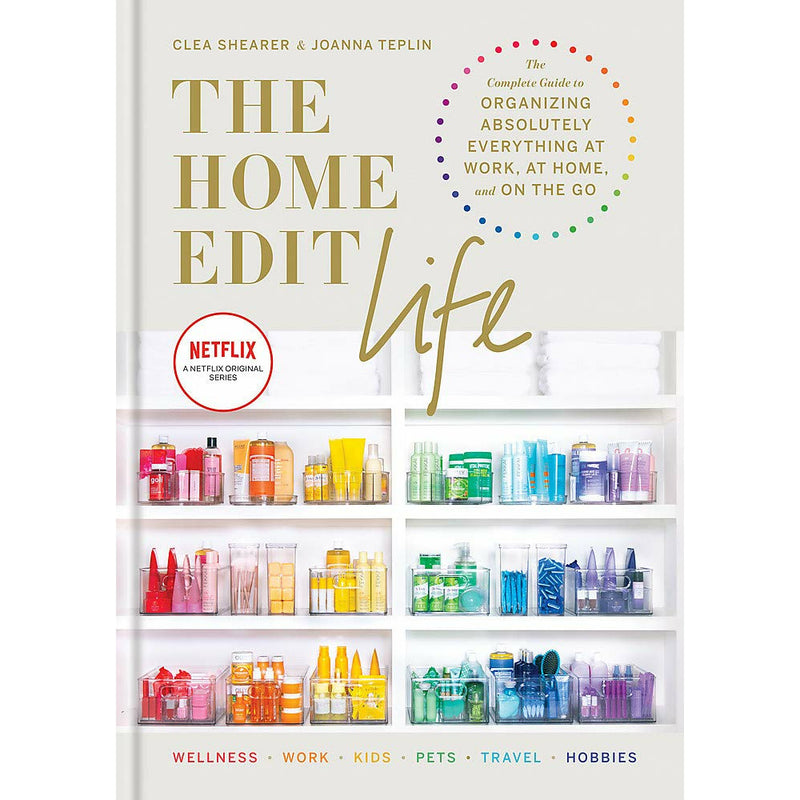 Clea Shearer 's The Home Edit 2 Books Set The Home Edit Life & The Home Edit Workbook - The Book Bundle