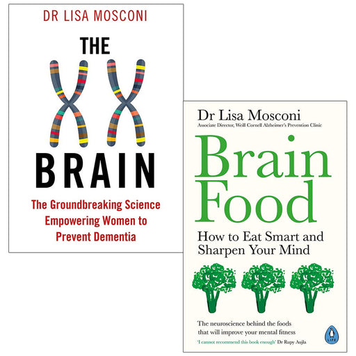 The XX Brain: The Groundbreaking  and Brain Food  By  2 Books Collection Set - The Book Bundle