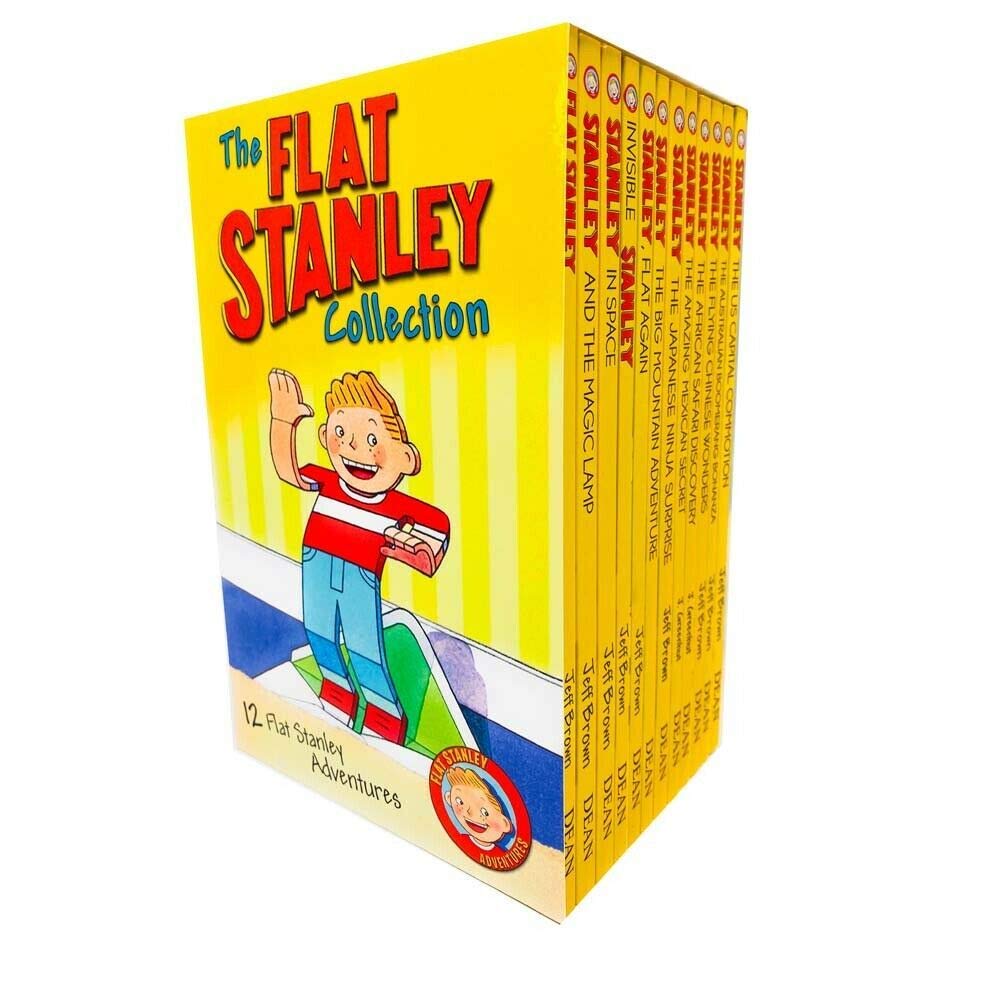 The Flat Stanley Adventures 12 Books Collection by Jeff Brown - The Book Bundle