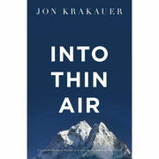 Three paperback nonfiction books by Cheryl Strayed and Jon Krakauer from Atlantic Books, including Wild, Into the Wild, and Into Thin Air.