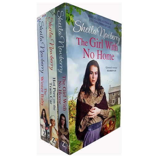 Sheila Newberry 3 Books Collection Set (Hot Pies on the Tram Car, The Girl With No Home, The Winter Baby) - The Book Bundle