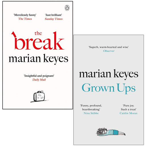 The Break and Grown Ups By Marian Keyes 2 Books Collection Set - The Book Bundle
