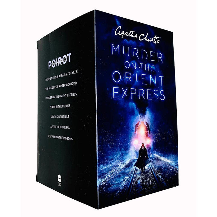 Agatha Christie Poirot Series 7 Books Collection Box Set - The Book Bundle