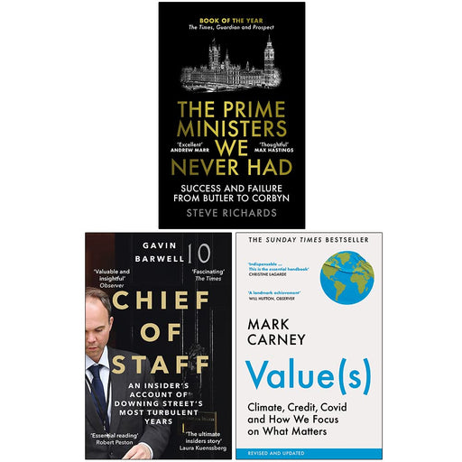 The Prime Ministers We Never Had, Chief of Staff, Value(s) 3 Books Collection Set - The Book Bundle