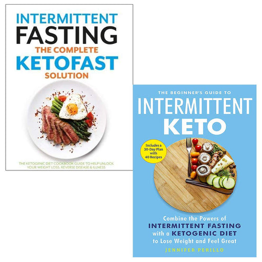 Intermittent fasting the complete ketofast solution, intermittent keto 2 books collection set - The Book Bundle