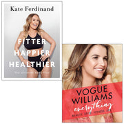 Fitter, Happier, Healthier: The Ultimate 4 Week Body  By Kate Ferdinand 2 Books collection set - The Book Bundle