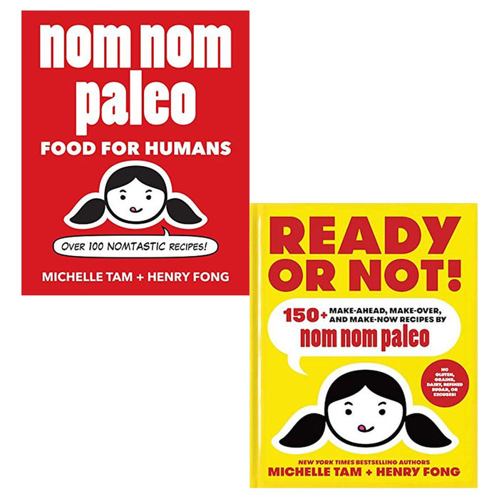 Nom nom paleo and ready or not collection 2 books set by michelle tam - The Book Bundle