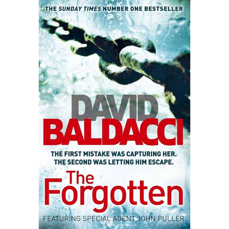 John puller series david baldacci 4 books collection set (zero day,forgotten,escape,no man's land) - The Book Bundle
