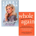 Whole Again Love Life and Me By Kerry Katona & Whole Again By Jackson MacKenzie 2 Books Collection Set - The Book Bundle