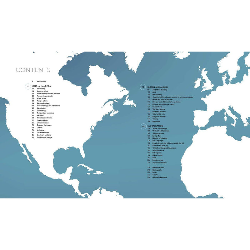 An Uncommon Atlas: 50 new views of our physical, cultural and political world - The Book Bundle