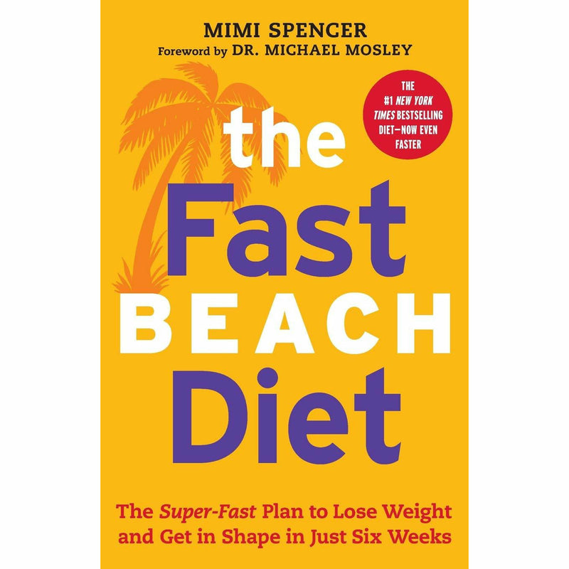 Paperback copy of The Fastbeach Diet by Mimi Spencer, a non-fiction book on quick weight loss plans, with a cover showing the title and author.