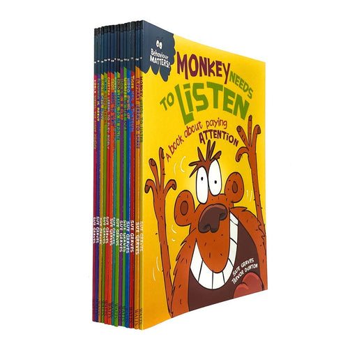 Sue Graves Behaviour Matters Collection 14 Books Set Series 1,2,3 - The Book Bundle