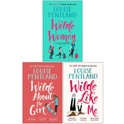 Robin Wilde Series 3 Books collection set by Louise Pentland, Zaffre fiction series with mixed formats, featuring colorful cover art.