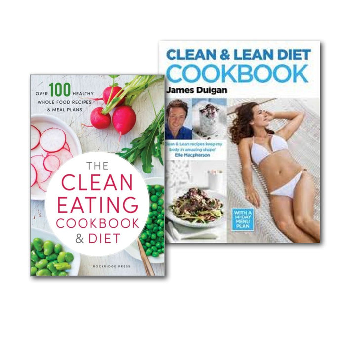 Clean & Lean Diet Cookbook Collection 2 Books Set - The Book Bundle