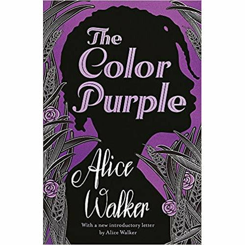 Paperback copy of "The Color Purple" by Alice Walker, fiction novel published by Weidenfeld & Nicholson, shown with cover art.