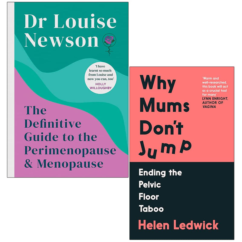 The Definitive Guide to the Perimenopause and Menopause By Dr Louise Newson & Why Mums Don't Jump By Helen Ledwick 2 Books Collection Set - The Book Bundle