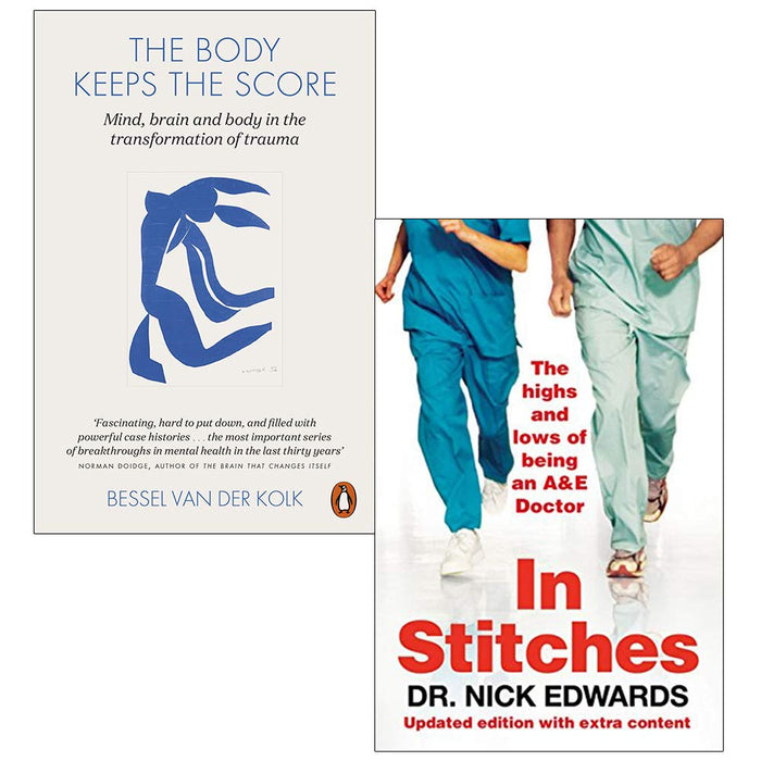 The Body Keeps the Score & In Stitches  2 Books Collection Set - The Book Bundle