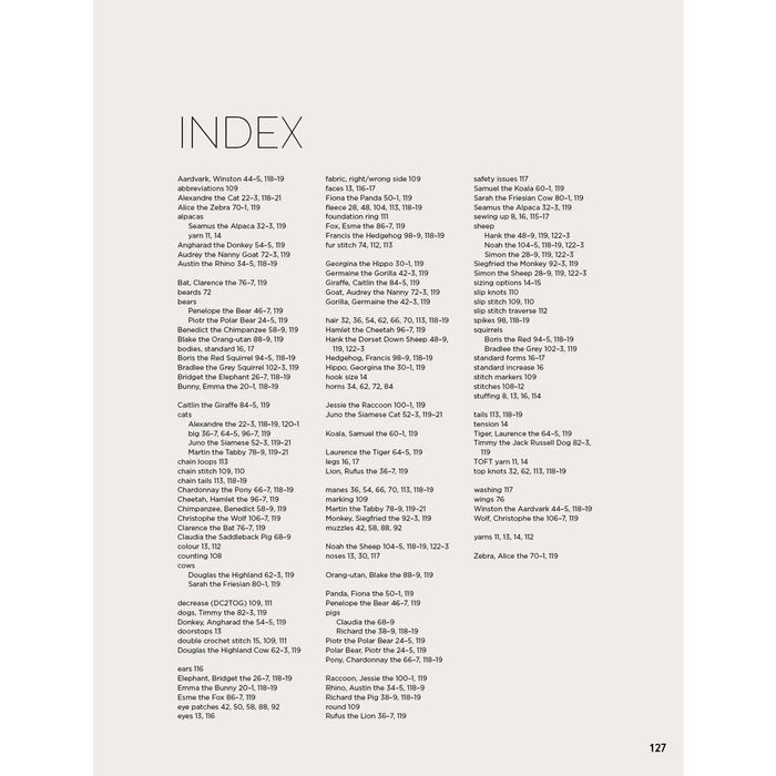 Edward's Menagerie: Over 40 soft and snuggly toy animal crochet patterns - The Book Bundle