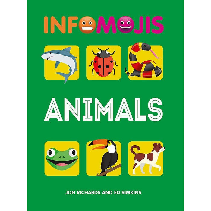Infomojis Series Collection 4 Books Set (Animals, Planet Earth, Human Body, Space) Books for Childrens - The Book Bundle
