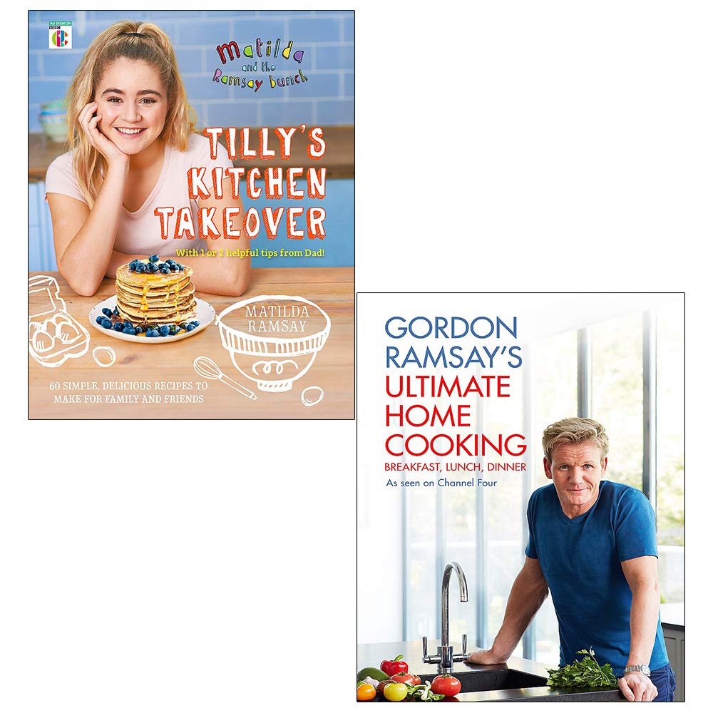 Tilly's Kitchen Takeover Gordon Ramsay Home Cooking 2 Book Set — The ...