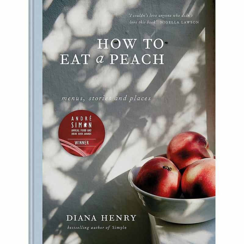 Hardcover book set featuring "A Change Of Appetite" and "How To Eat A Peach" by Diana Henry, non-fiction culinary collection.