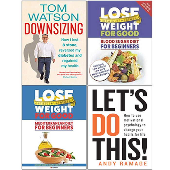 Downsizing , Lose Weight , Lose Weight , Let's Do This 4 Books Collection Set - The Book Bundle