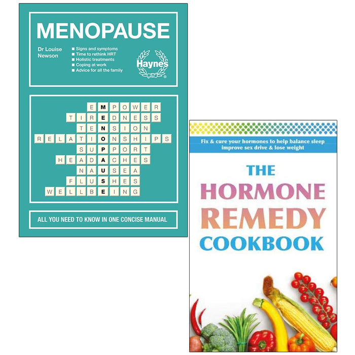 Menopause Louise Newson [Hardcover], The Hormone Remedy Cookbook 2 Books Collection Set - The Book Bundle