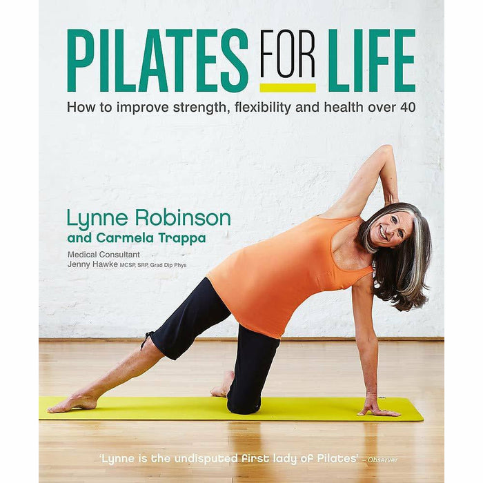 Lynne Robinson Pilates Collection 3 Books Set (Shape Up With Pilates, Pilates for Life, The Pilates Bible) - The Book Bundle