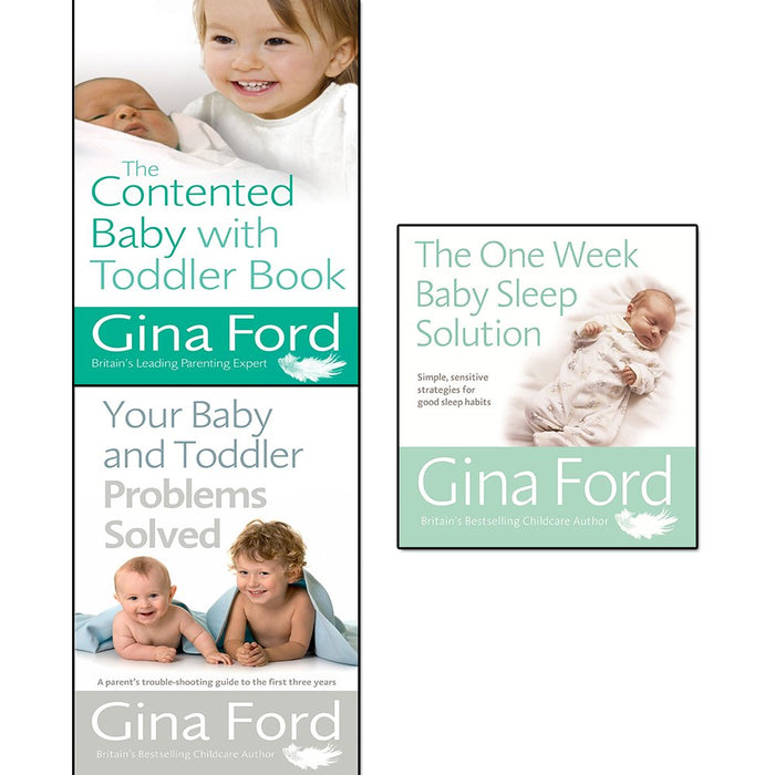 gina ford baby and toddler collection 3 books set - The Book Bundle