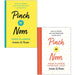 Pinch of Nom Food Planner & Pinch of Nom Food Planner Everyday Light by Kay Featherstone 2 Books Collection Set - The Book Bundle