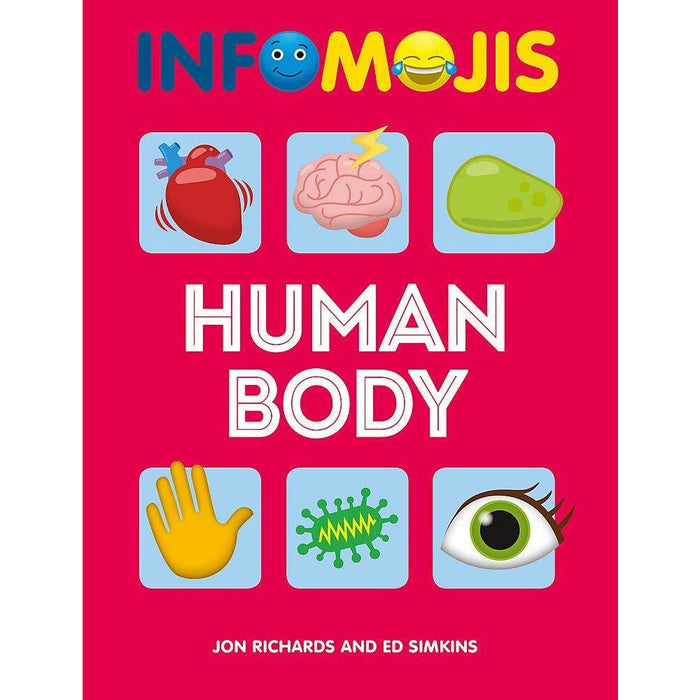 Infomojis Series Collection 4 Books Set (Animals, Planet Earth, Human Body, Space) Books for Childrens - The Book Bundle