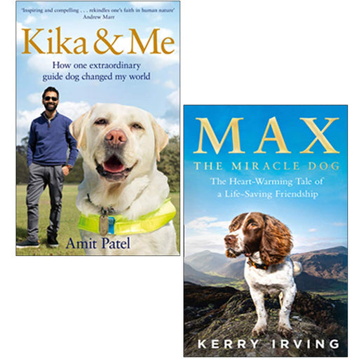 Kika & Me, Max the Miracle Dog 2 Books Collection Set - The Book Bundle
