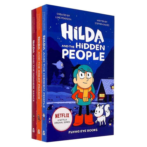 Hilda Netflix Original Series 3 Books Set Collection By Stephen Davies & Luke Pearson - The Book Bundle