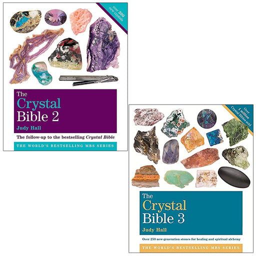 Judy Hall The Crystal Bible Volume 2 & Volume 3 Collection 2 Books Set - The Book Bundle