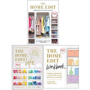The Home Edit, The Home Edit Life & The Home Edit Workbook By Clea Shearer and Joanna Teplin 3 Books Collection Set - The Book Bundle