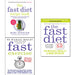 Michael Mosley The Fast Diet Fast Exercise 3 Books Collection Set, (Fast Exercise, The Fast Diet & The Fast Diet Recipe Book) - The Book Bundle