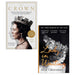 The Crown By Robert Lacey & Lady in Waiting By Anne Glenconner 2 Books Collection Set - The Book Bundle