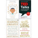 The Headspace Guide to Mindfulness & Meditation, TED Talks, Daring Greatly, Rising Strong 4 Books Collection Set - The Book Bundle