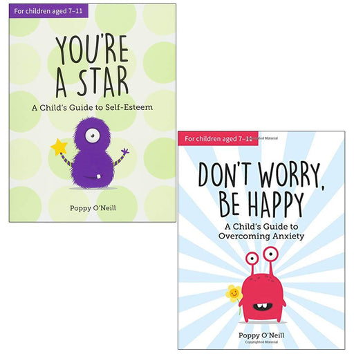 Poppy O'Neill 2 Books Collection Set (You're a Star, Don't Worry Be Happy) - The Book Bundle