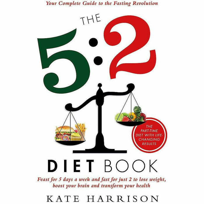 Fast diet, 5:2 cookbook, diet book, go lean and veggie and vegan 5 books collection set - The Book Bundle