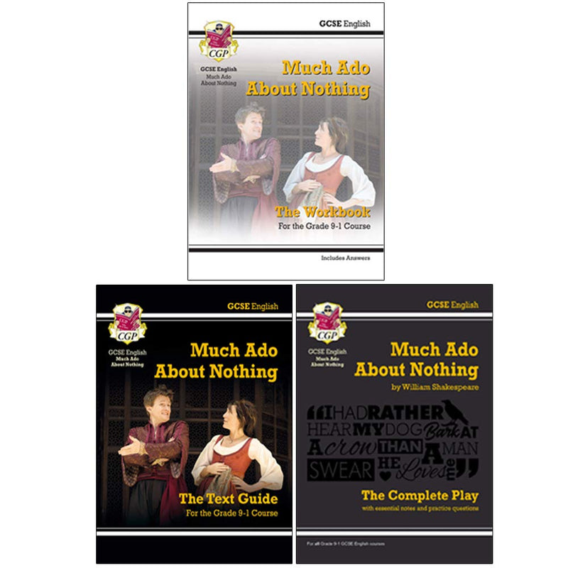 CGP GCSE Nnglish The Complete Play, Shakespeare Text Guide 3 Books Collection Set - The Book Bundle