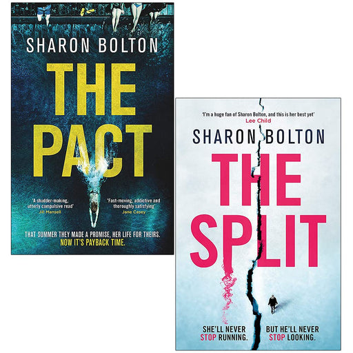 Sharon Bolton Collection 2 Books Set (The Pact  , The Split) - The Book Bundle